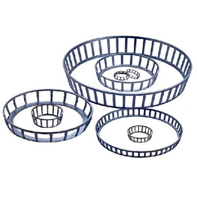 Cylindrical Roller Bearing Cages Material Steel Single Row Bearing Cage For Bearing Applications